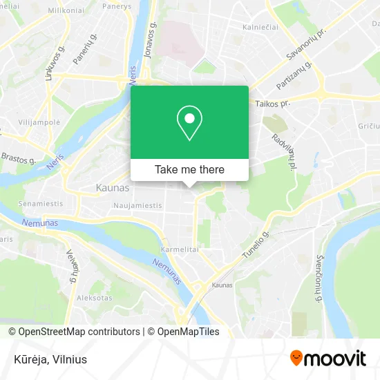 Карта Kūrėja