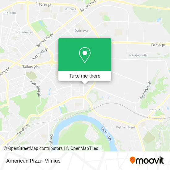 Карта American Pizza