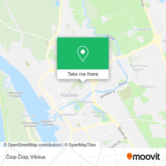 Карта Čiop Čiop