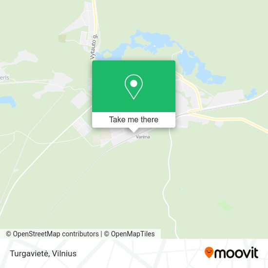 Карта Turgavietė