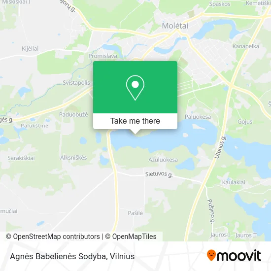Карта Agnės Babelienės Sodyba