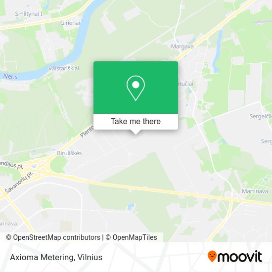 Карта Axioma Metering