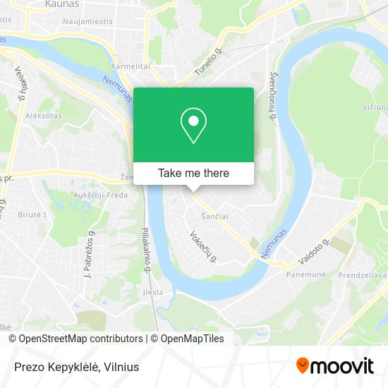 Карта Prezo Kepyklėlė