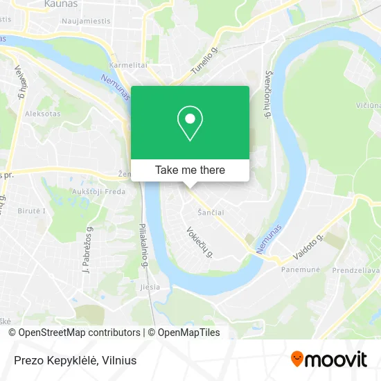 Карта Prezo Kepyklėlė