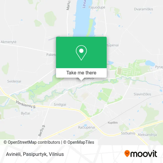 Карта Avinėli, Pasipurtyk