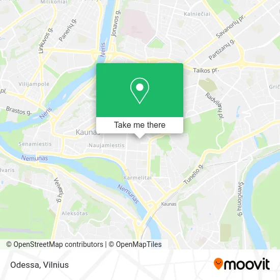 Карта Odessa