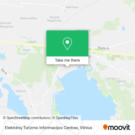 Карта Elektrėnų Turizmo Informacijos Centras