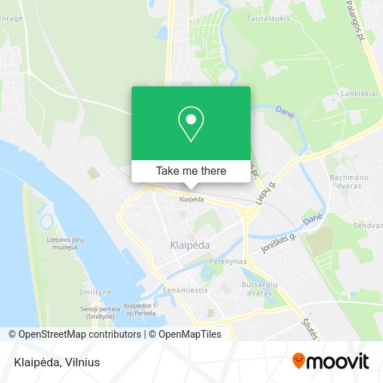 Карта Klaipėda