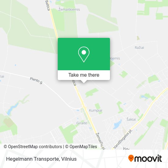 Карта Hegelmann Transporte