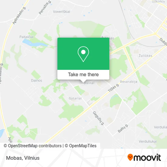 Карта Mobas