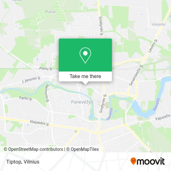 Карта Tiptop