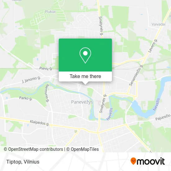 Карта Tiptop