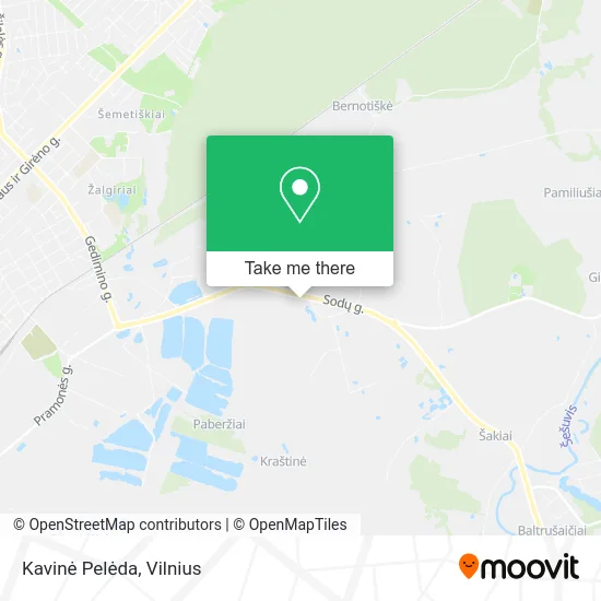 Карта Kavinė Pelėda