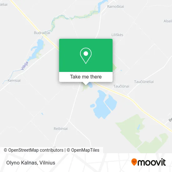 Карта Olyno Kalnas