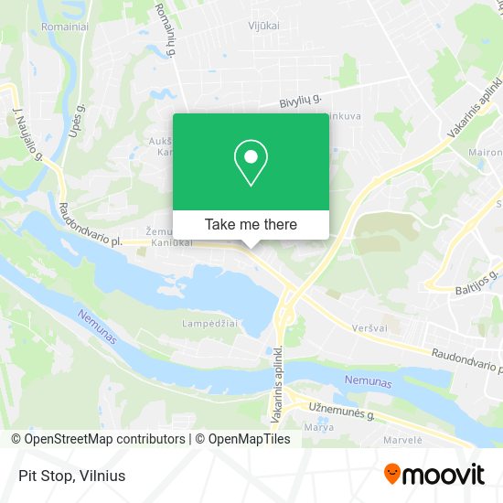 Карта Pit Stop