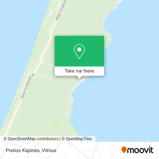 Карта Preilos Kapinės