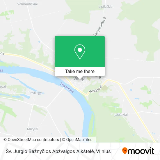 Šv. Jurgio Bažnyčios Apžvalgos Aikštelė map