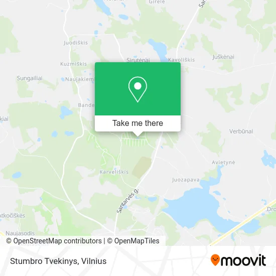 Карта Stumbro Tvekinys