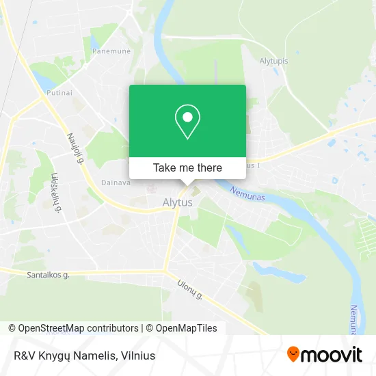 R&V Knygų Namelis map