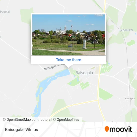 Карта Baisogala