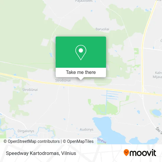 Карта Speedway Kartodromas