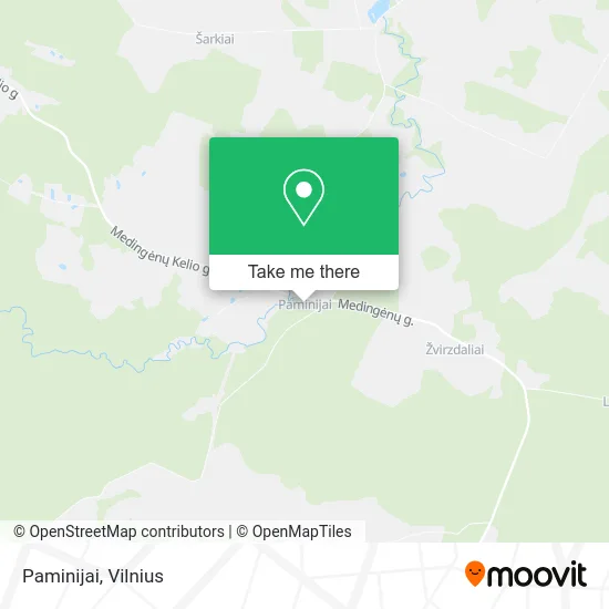 Карта Paminijai