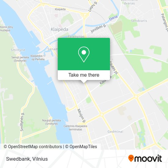Карта Swedbank