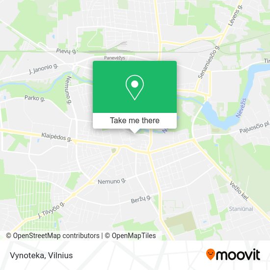 Карта Vynoteka