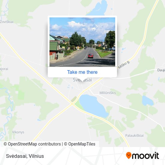 Карта Svėdasai