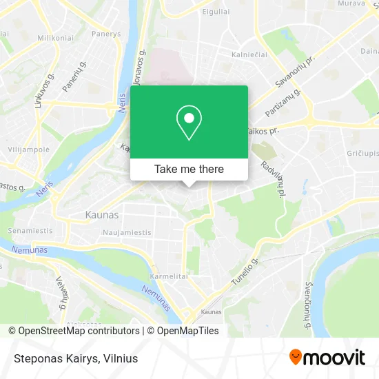 Карта Steponas Kairys