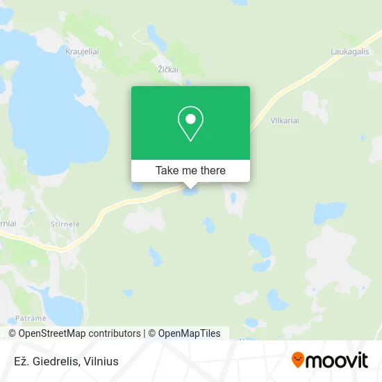 Карта Ež. Giedrelis