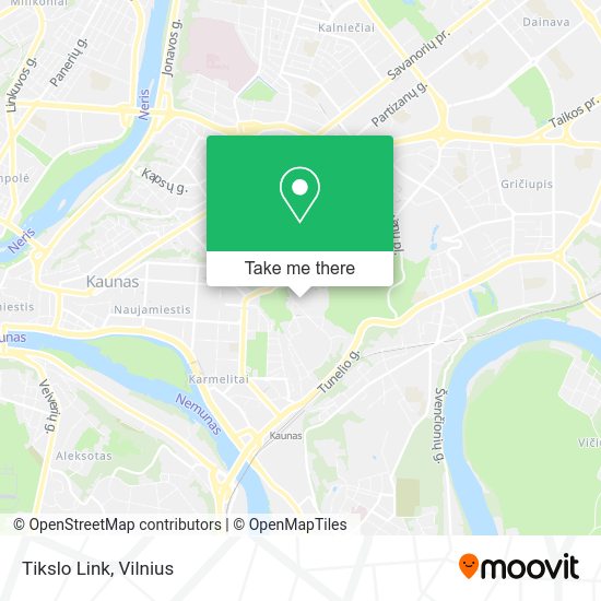 Карта Tikslo Link