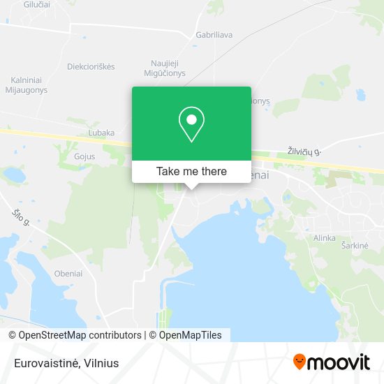 Карта Eurovaistinė