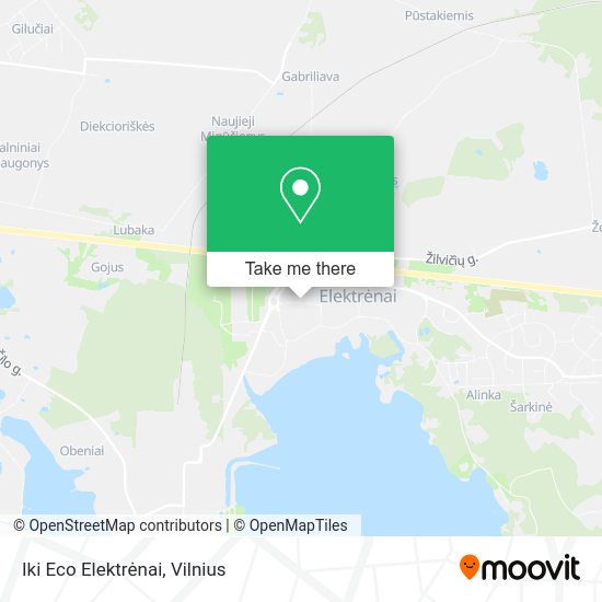 Карта Iki Eco Elektrėnai