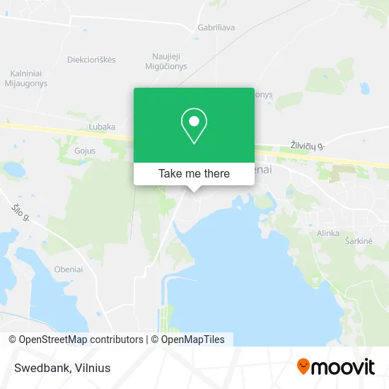 Карта Swedbank