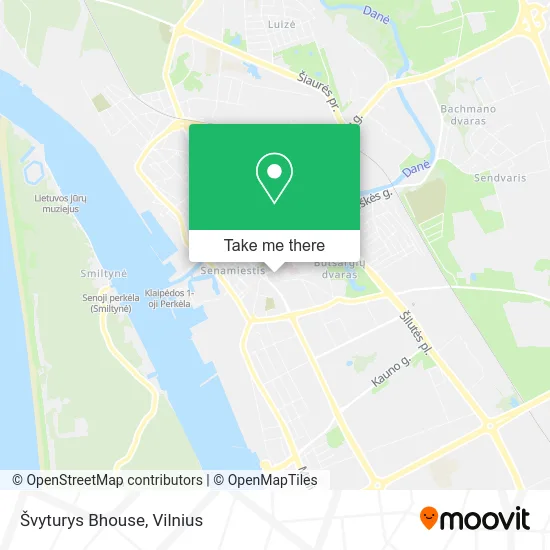 Карта Švyturys Bhouse