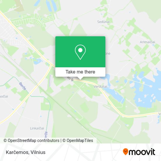 Карта Karčemos