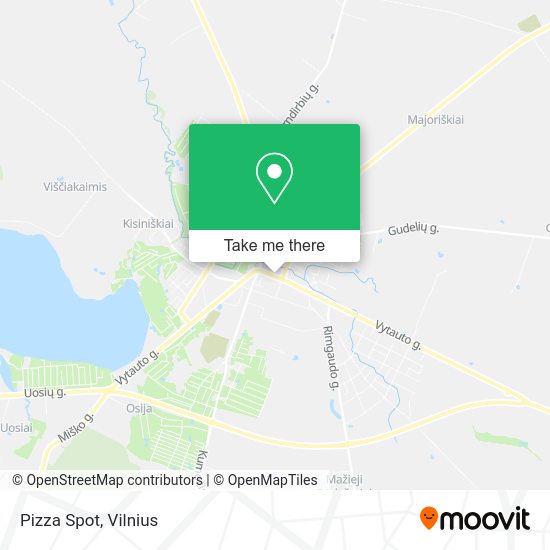 Карта Pizza Spot