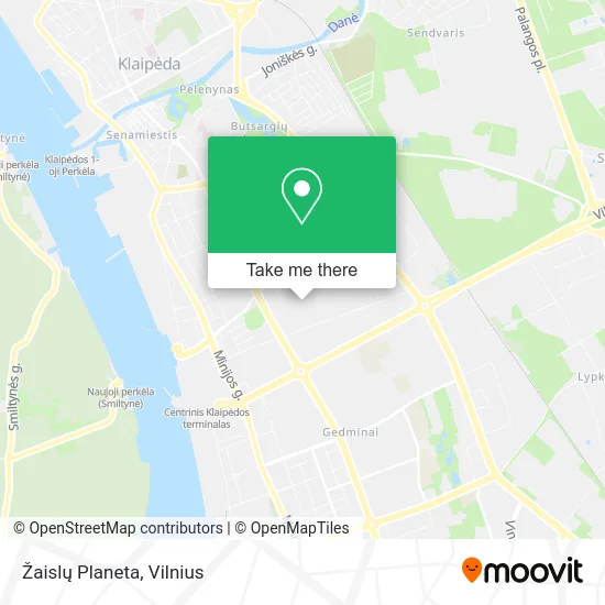 Карта Žaislų Planeta