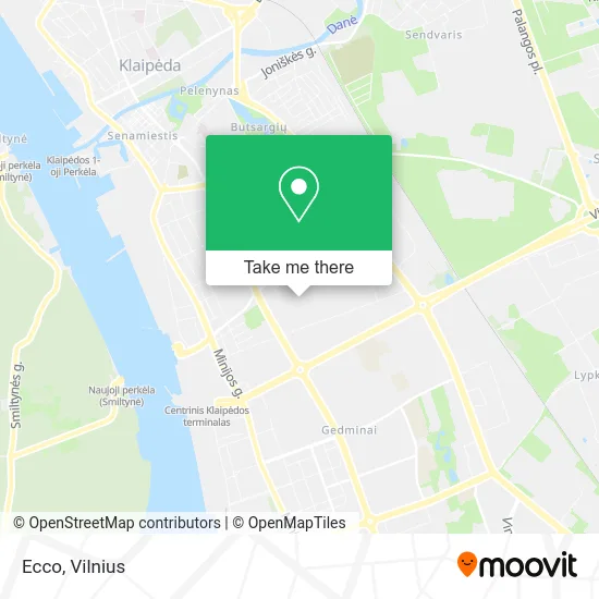 Карта Ecco