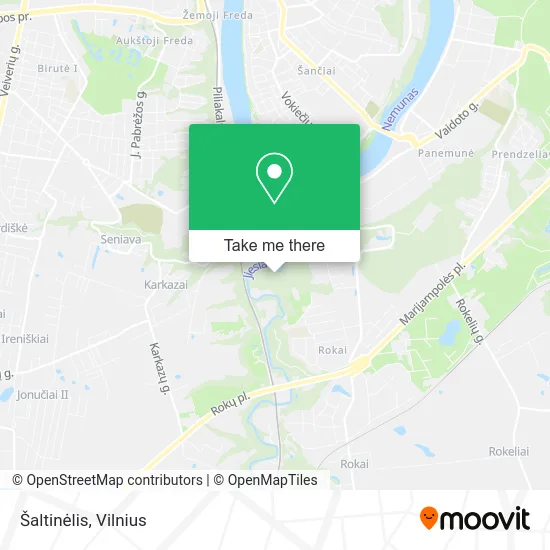 Карта Šaltinėlis