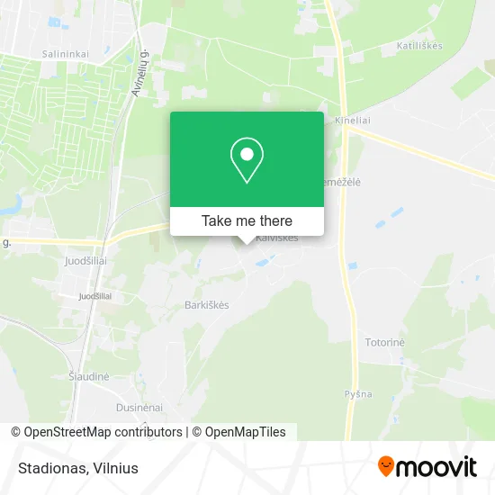 Карта Stadionas