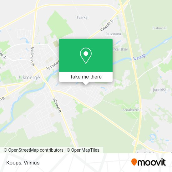 Карта Koops