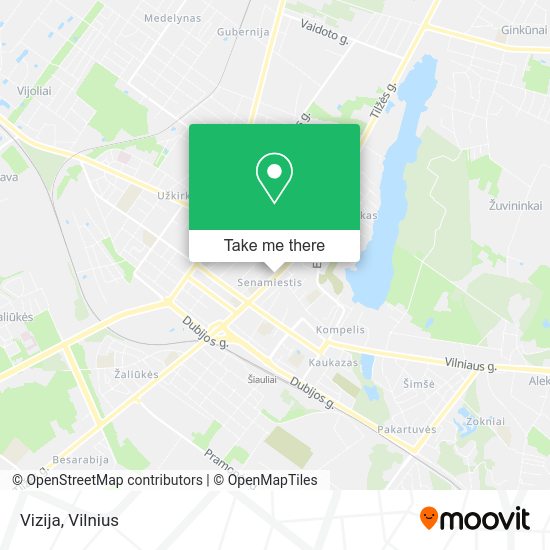 Карта Vizija