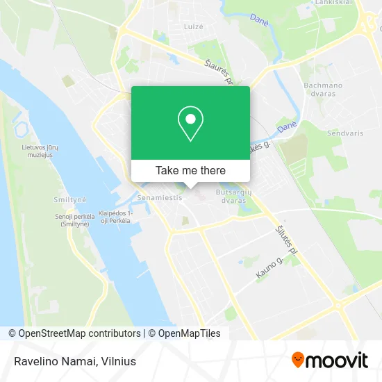 Карта Ravelino Namai