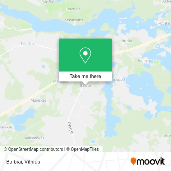 Карта Baibiai