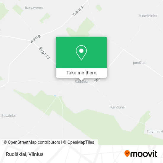 Rudiškiai map