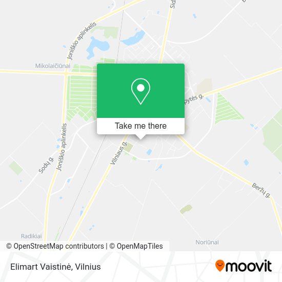 Карта Elimart Vaistinė