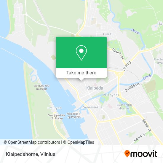 Карта Klaipedahome