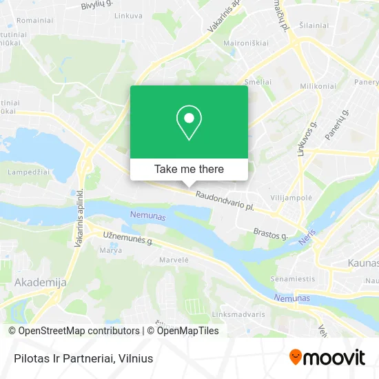 Карта Pilotas Ir Partneriai